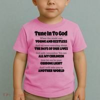 Let God Be Your Guide Classic Tv Soap Operas Toddler T-Shirt thumb 2