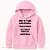 Let God Be Your Guide Classic Tv Soap Operas Kids Hoodie thumb 0