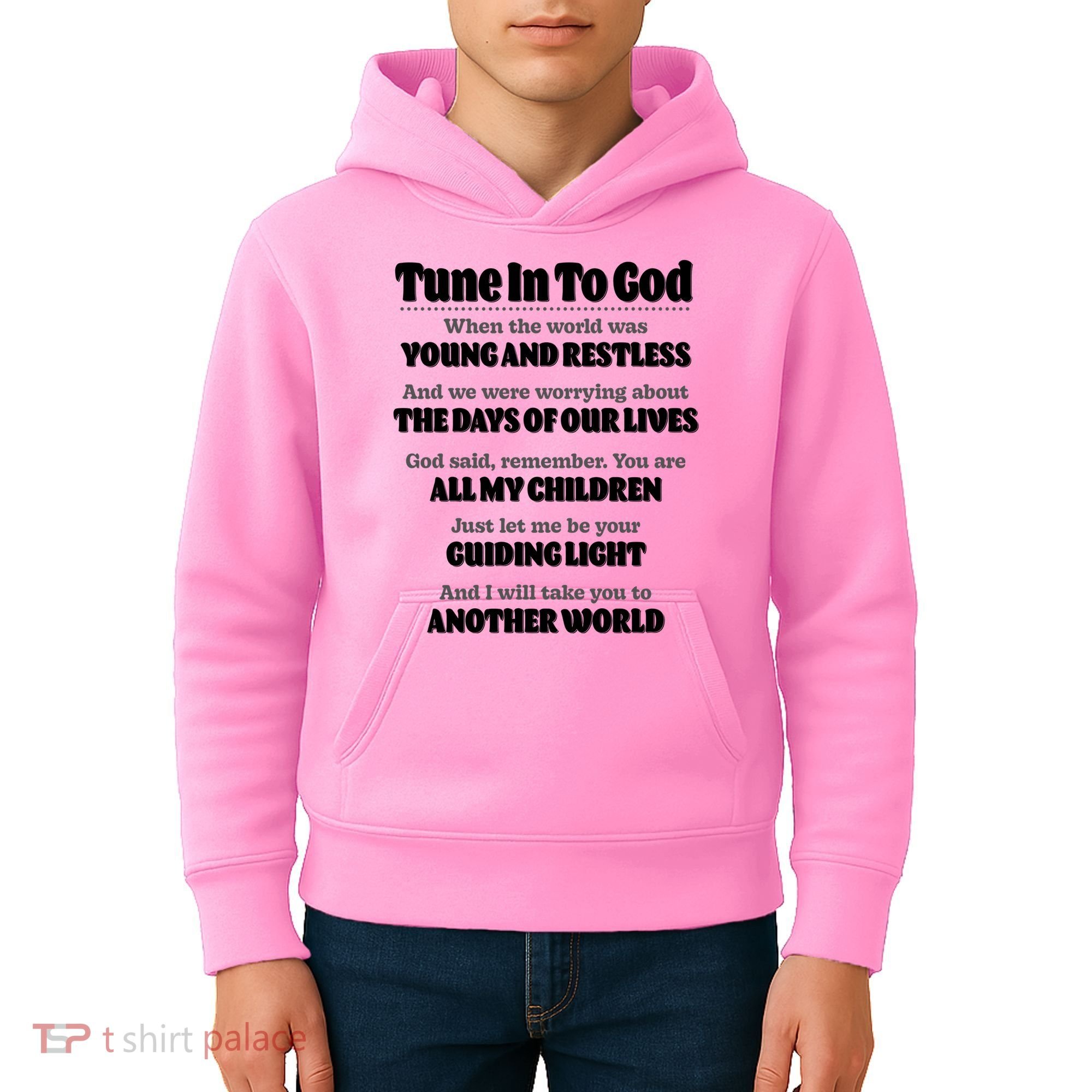 Let God Be Your Guide Classic Tv Soap Operas Kids Hoodie