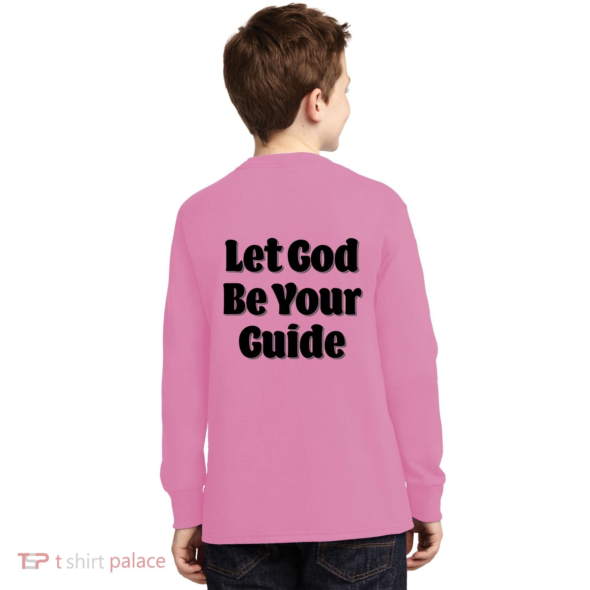 Let God Be Your Guide Classic Tv Soap Operas Kids Long Sleeve Shirt