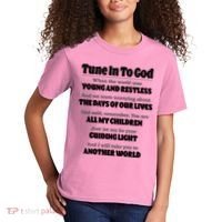 Let God Be Your Guide Classic Tv Soap Operas Kids T-Shirt thumb 2
