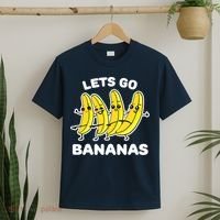 Let's Go Banana Squad Funny Dancing Banana Matching Team T-Shirt thumb 2