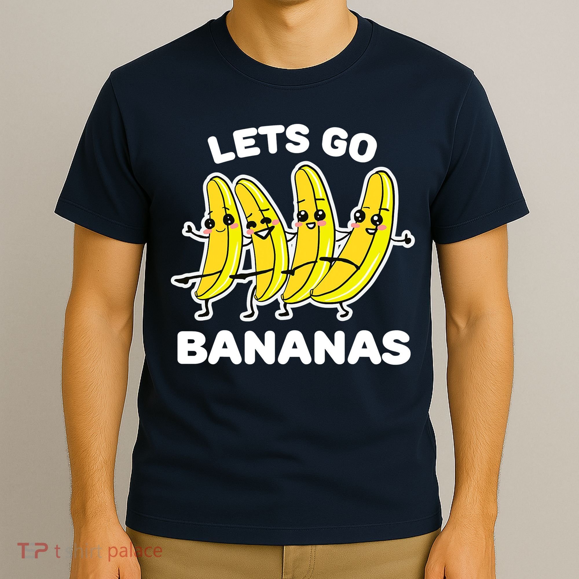 Let's Go Banana Squad Funny Dancing Banana Matching Team T-Shirt