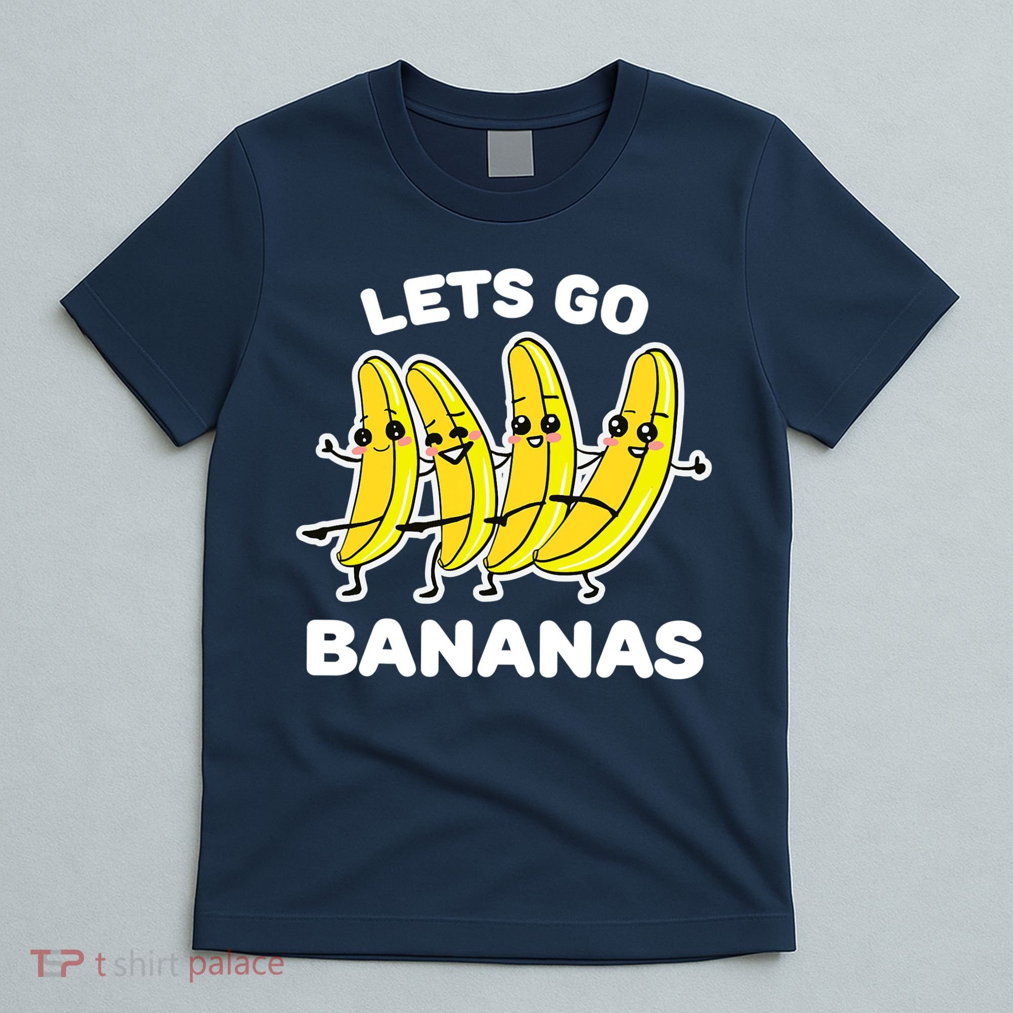 Let's Go Banana Squad Funny Dancing Banana Matching Team T-Shirt
