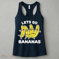 Let's Go Banana Squad Funny Dancing Banana Matching Team Women's Tank Top thumb 3