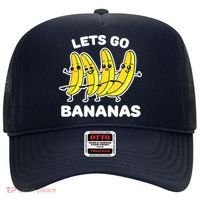 Let's Go Banana Squad Funny Dancing Banana Matching Team Hat thumb 0