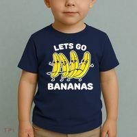 Let's Go Banana Squad Funny Dancing Banana Matching Team Toddler T-Shirt thumb 2