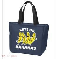 Let's Go Banana Squad Funny Dancing Banana Matching Team Tote Bag thumb 3