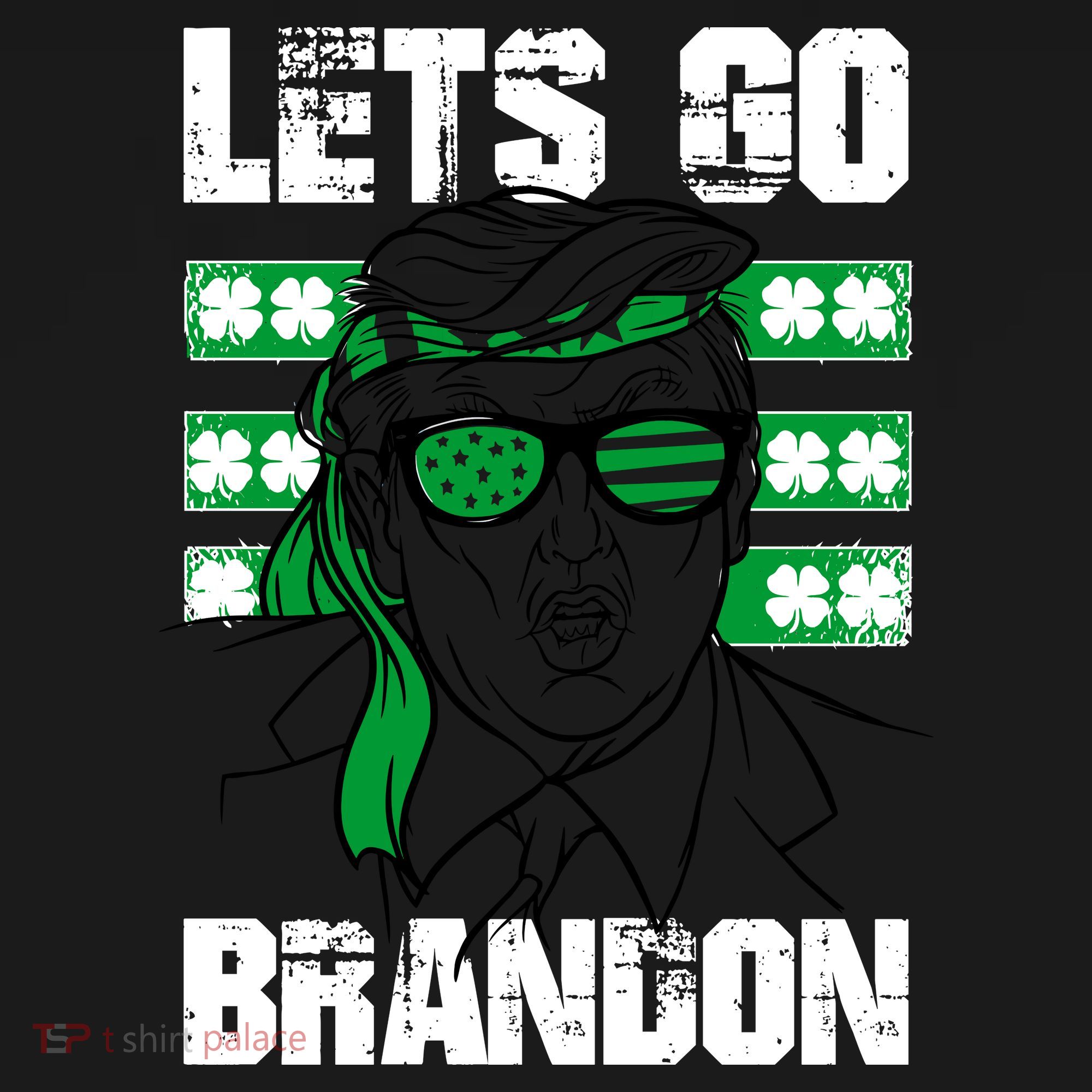 Lets Go Brandon St Patrick's Day Trump Beer America Flag Women's Hoodie