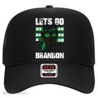 Lets Go Brandon St Patrick's Day Trump Beer America Flag Hat thumb 0