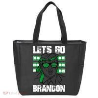 Lets Go Brandon St Patrick's Day Trump Beer America Flag Tote Bag thumb 0
