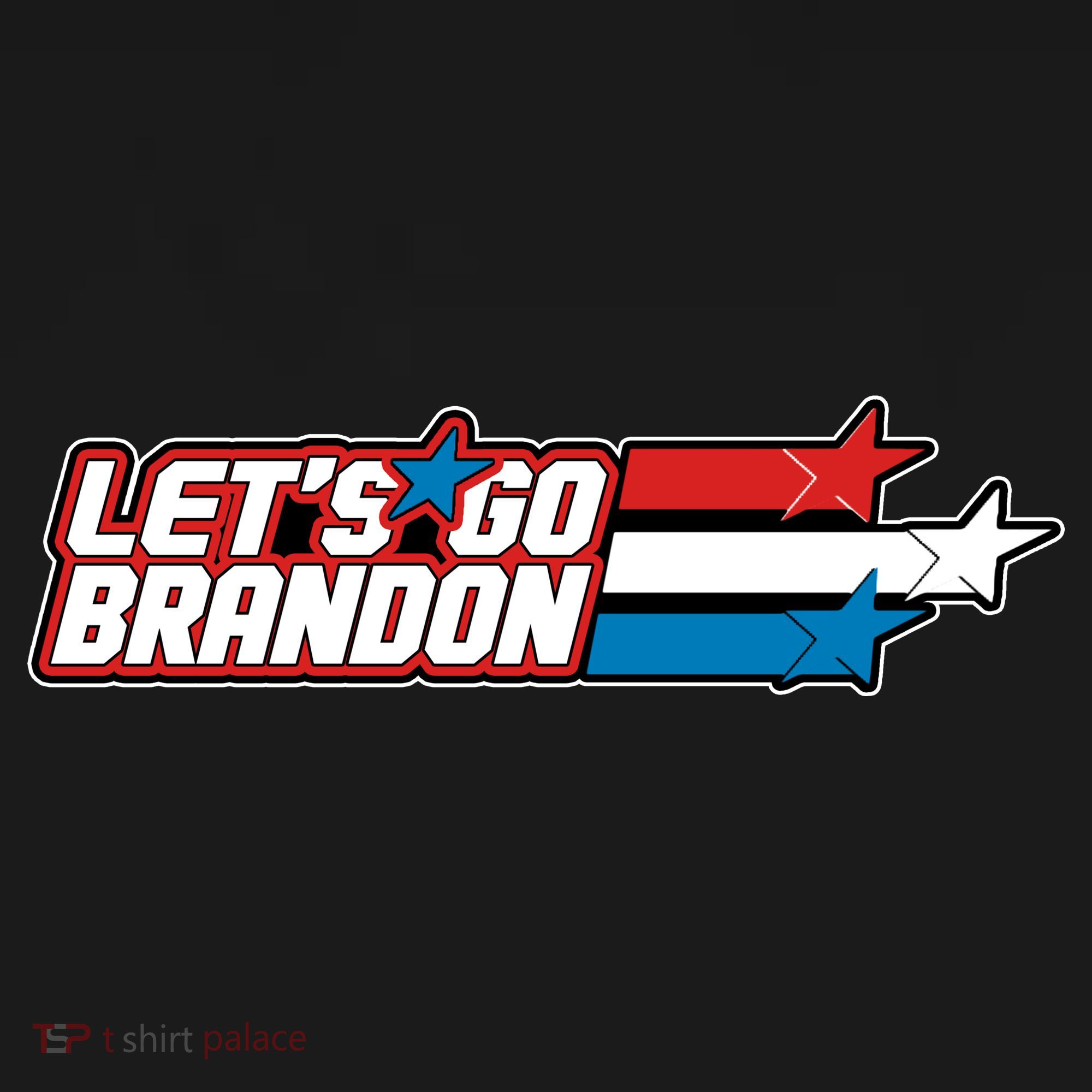 Let's Go Brandon LGB Star Logo Backpack