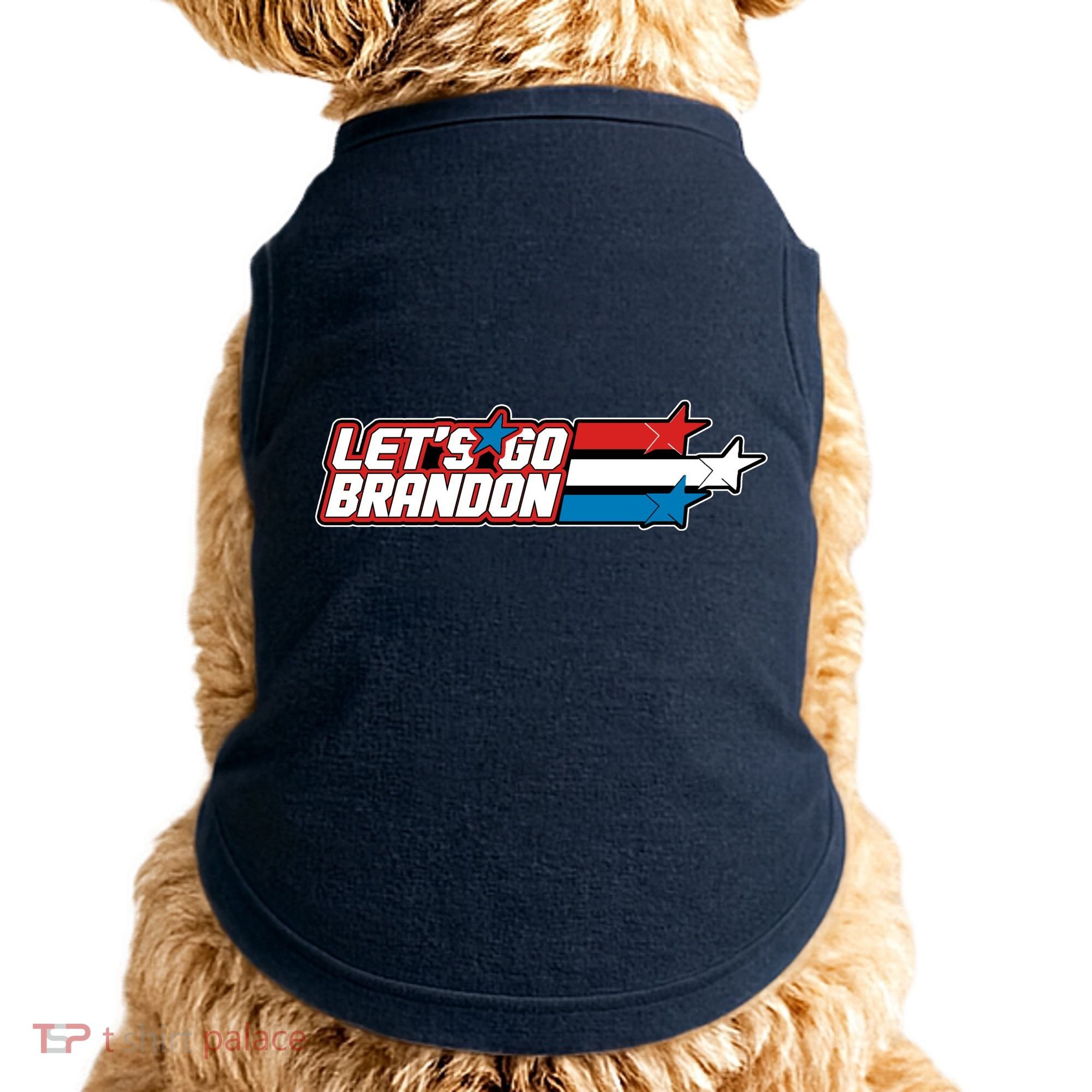 Let's Go Brandon LGB Star Logo Doggie Tank