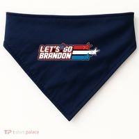 Let's Go Brandon LGB Star Logo USA-Made Doggie Bandana thumb 0