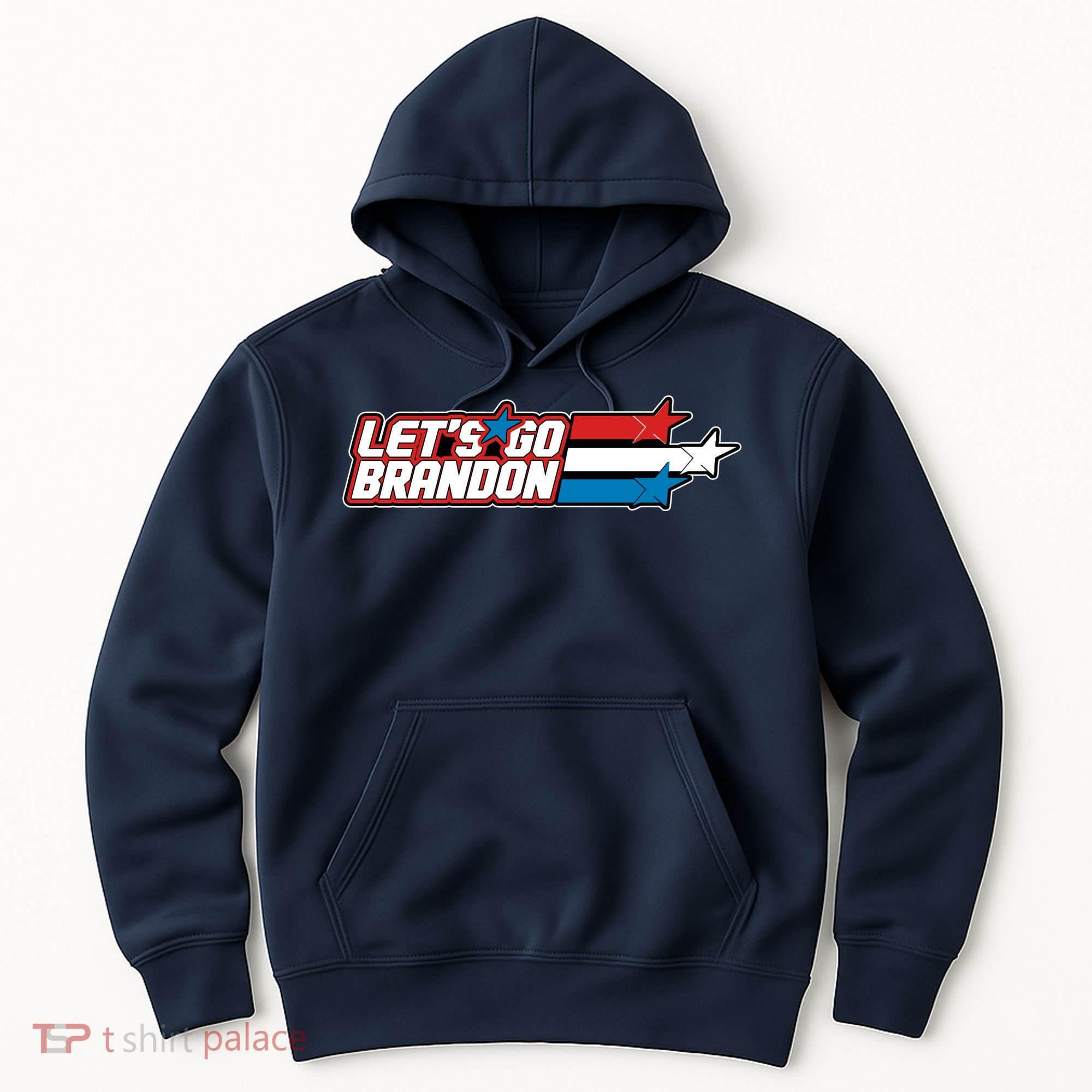 Let's Go Brandon LGB Star Logo Hoodie