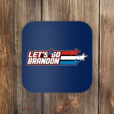 Let's Go Brandon LGB Star Logo Coaster