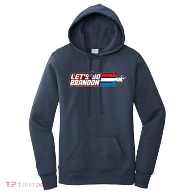 Let's Go Brandon LGB Star Logo Women's Hoodie