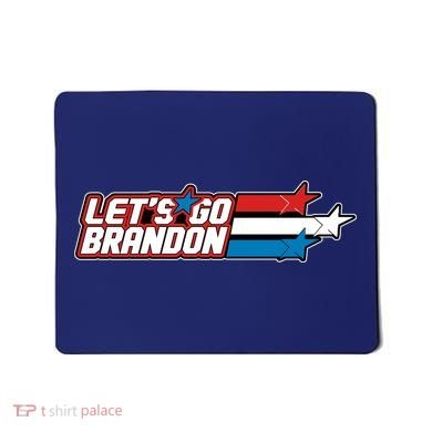 Let's Go Brandon LGB Star Logo Mousepad