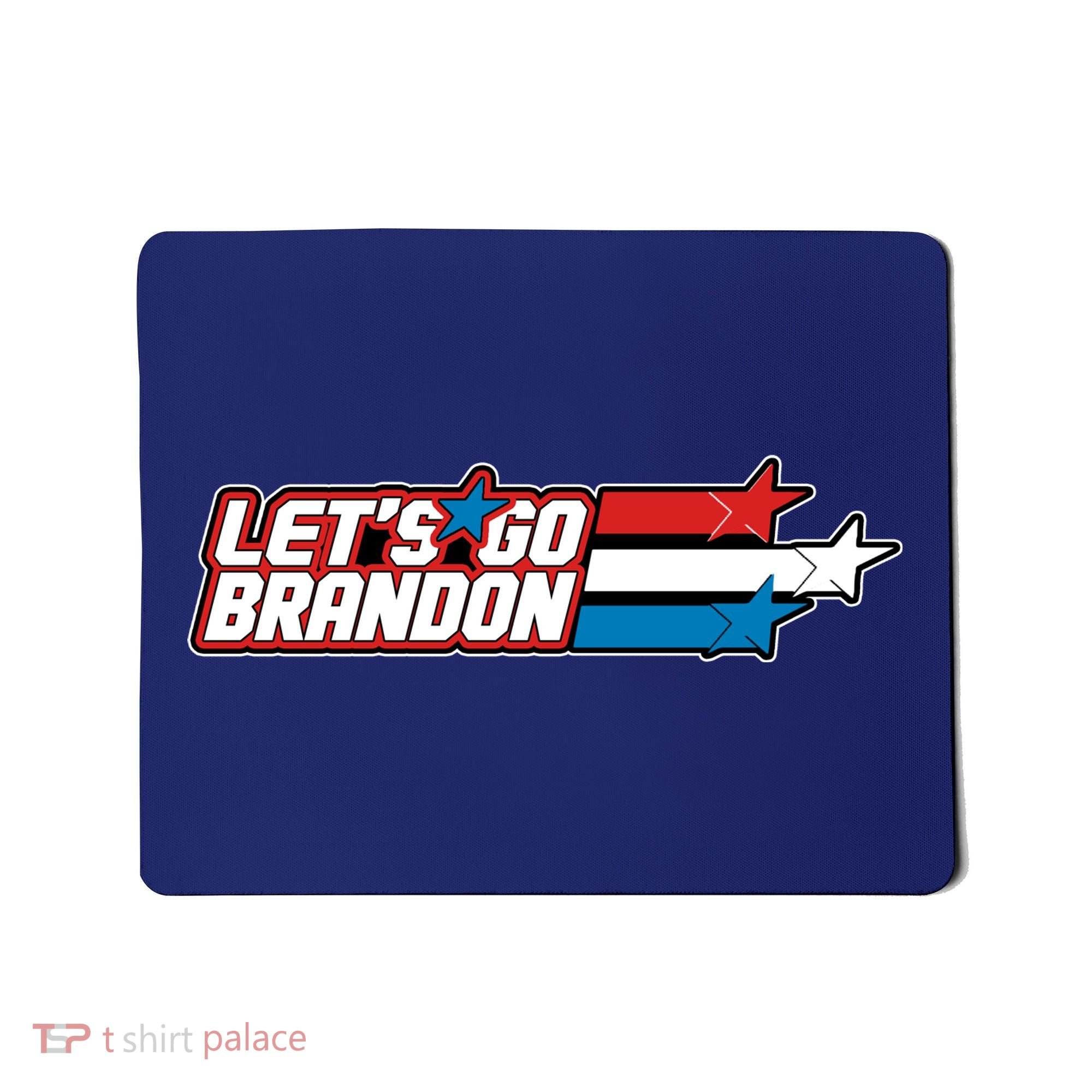Let's Go Brandon LGB Star Logo Mousepad