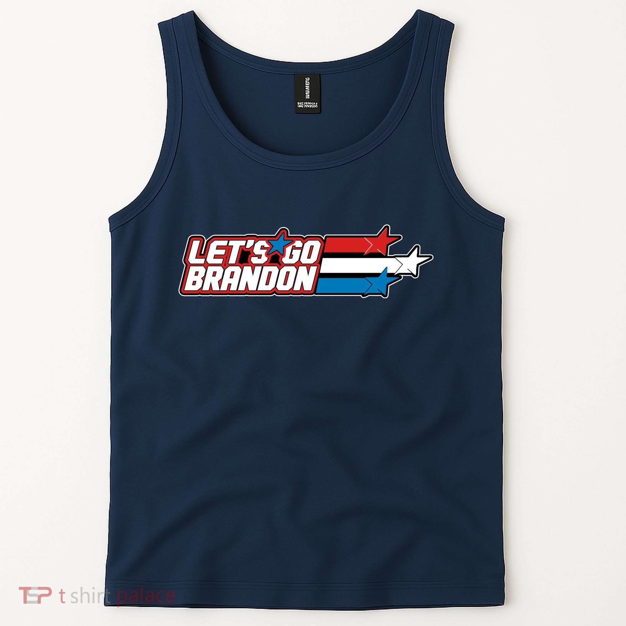 Let's Go Brandon LGB Star Logo Tank Top
