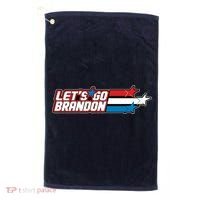 Let's Go Brandon LGB Star Logo Golf Towel thumb 0