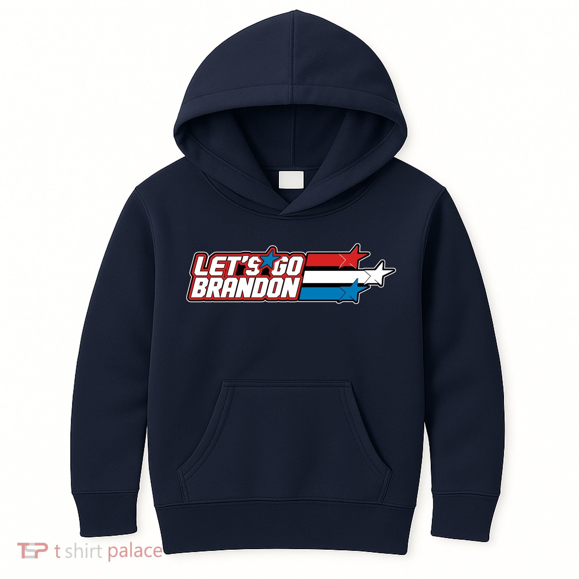 Let's Go Brandon LGB Star Logo Kids Hoodie