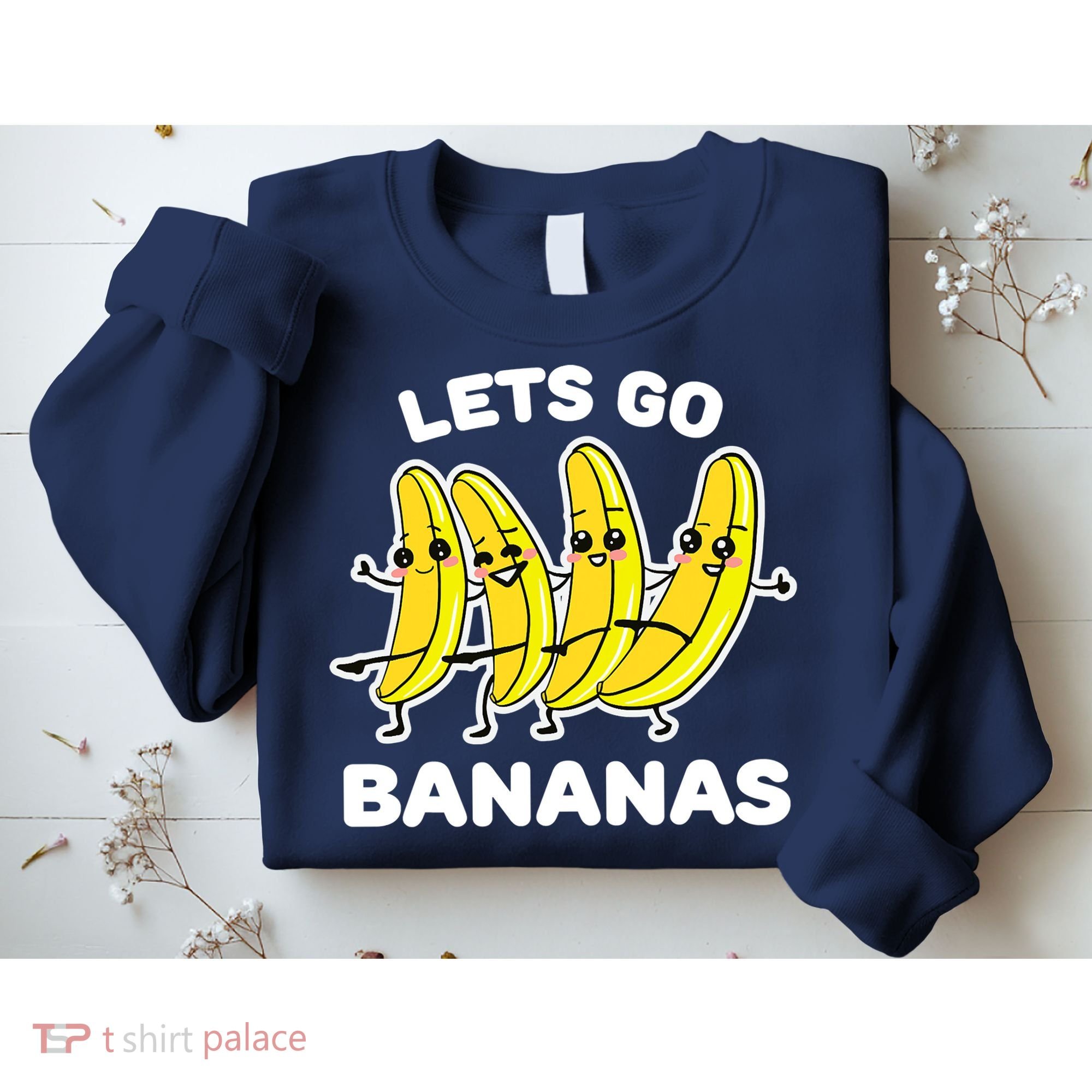 Let's Go Banana Funny Banana Squad Dancing Cute Sweatshirt