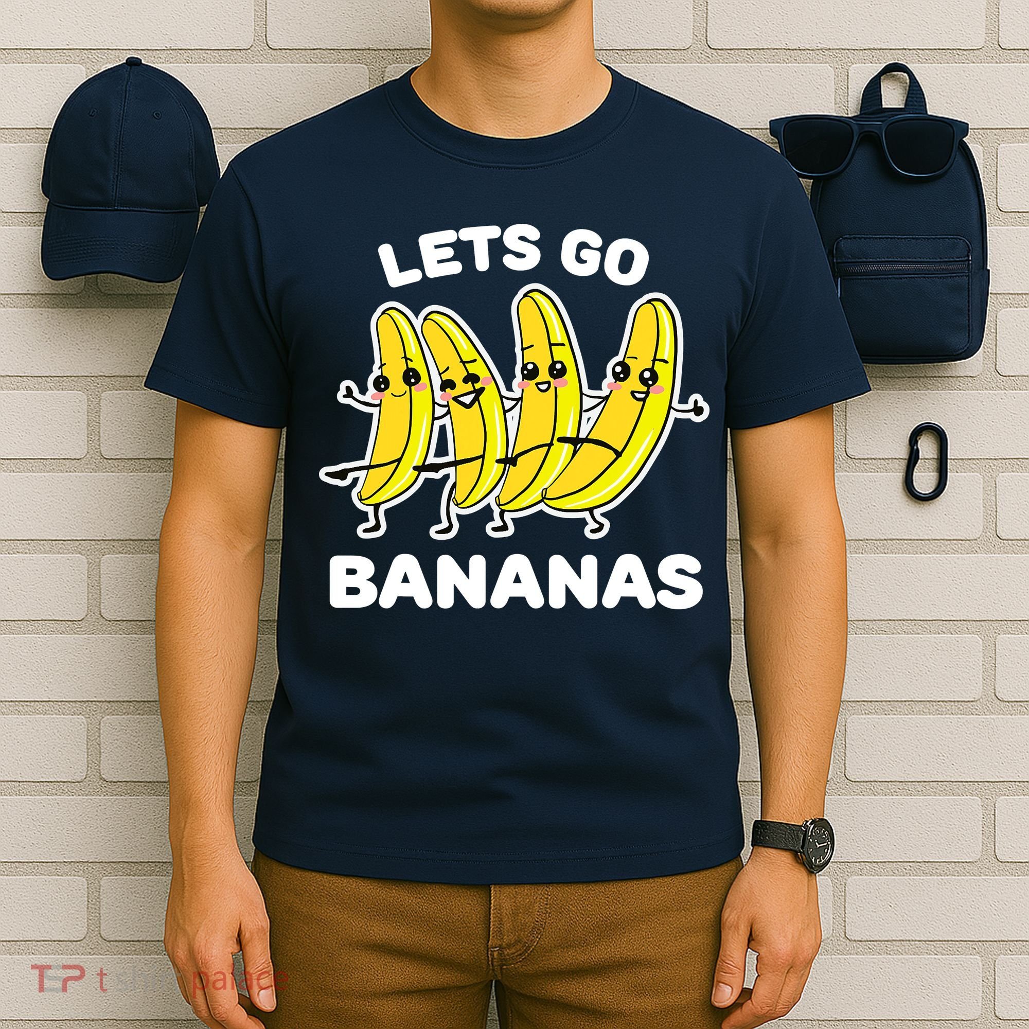 Let's Go Banana Funny Banana Squad Dancing Cute T-Shirt