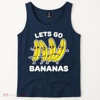 Let's Go Banana Funny Banana Squad Dancing Cute Tank Top thumb 2