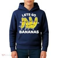 Let's Go Banana Funny Banana Squad Dancing Cute Kids Hoodie thumb 4
