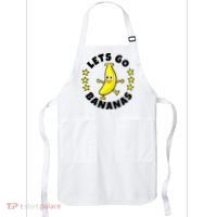Let's Go Banana Funny Banana Squad Dancing Cute Apron thumb 0