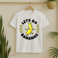Let's Go Banana Funny Banana Squad Dancing Cute T-Shirt thumb 2