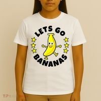 Let's Go Banana Funny Banana Squad Dancing Cute T-Shirt thumb 4