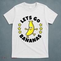 Let's Go Banana Funny Banana Squad Dancing Cute T-Shirt thumb 5
