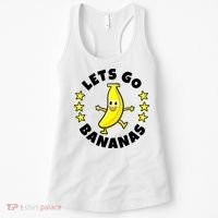 Let's Go Banana Funny Banana Squad Dancing Cute Women's Tank Top thumb 0