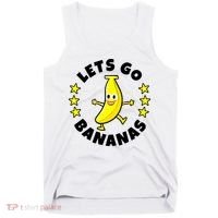 Let's Go Banana Funny Banana Squad Dancing Cute Tank Top thumb 0
