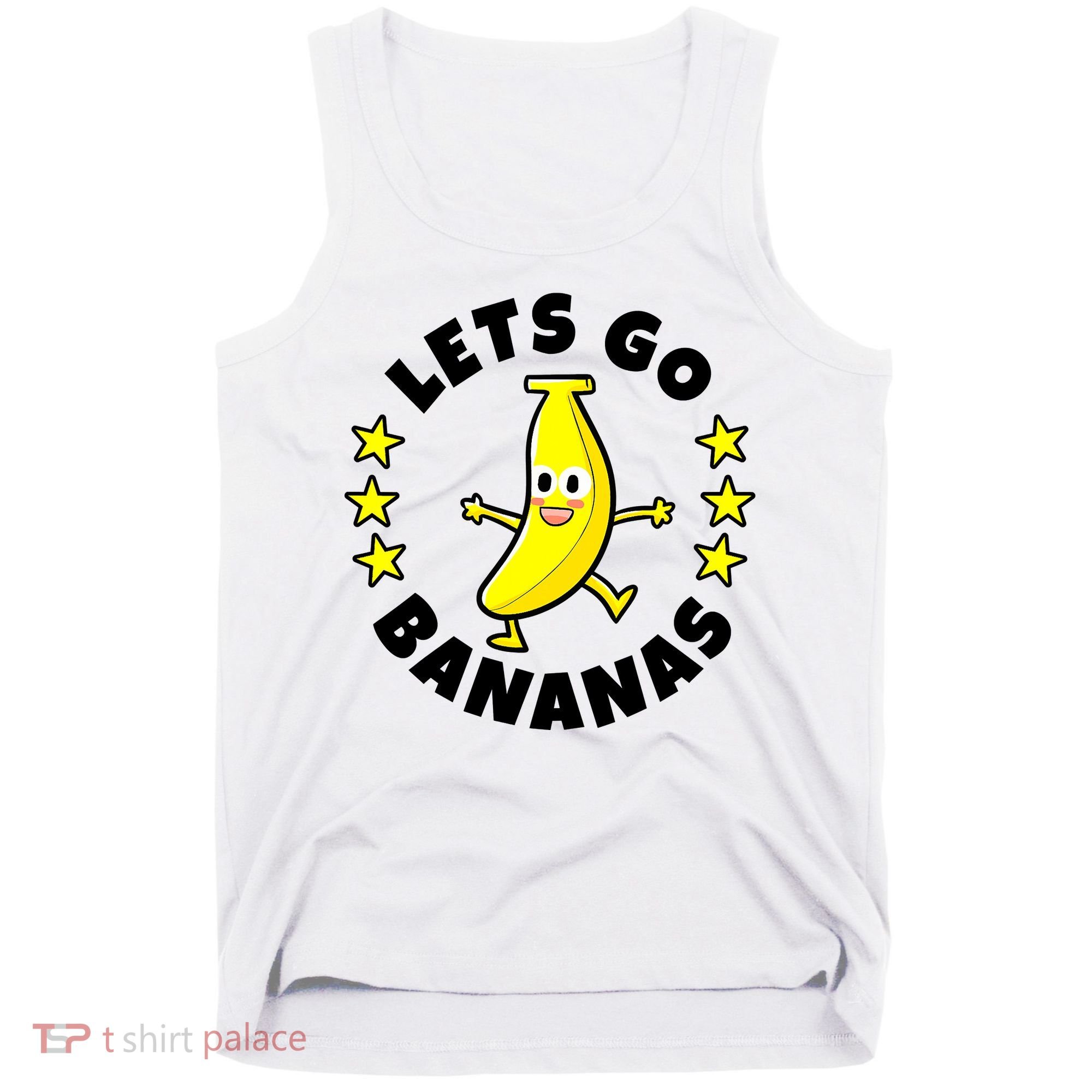 Let's Go Banana Funny Banana Squad Dancing Cute Tank Top