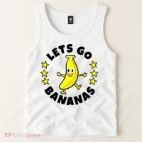 Let's Go Banana Funny Banana Squad Dancing Cute Tank Top thumb 2