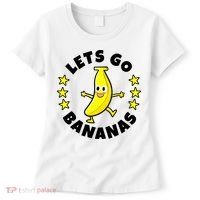 Let's Go Banana Funny Banana Squad Dancing Cute Women's T-Shirt thumb 0
