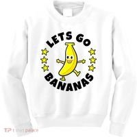Let's Go Banana Funny Banana Squad Dancing Cute Kids Sweatshirt thumb 0