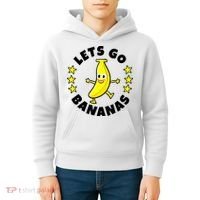 Let's Go Banana Funny Banana Squad Dancing Cute Kids Hoodie thumb 4