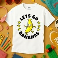 Let's Go Banana Funny Banana Squad Dancing Cute Kids T-Shirt thumb 3