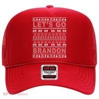 Let's Go Brandon Ugly Christmas Sweater FJB Chant Hat thumb 0