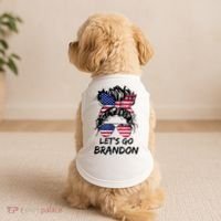 Let's Go Brandon, Lets Go Brandon Tees Doggie Tank thumb 2
