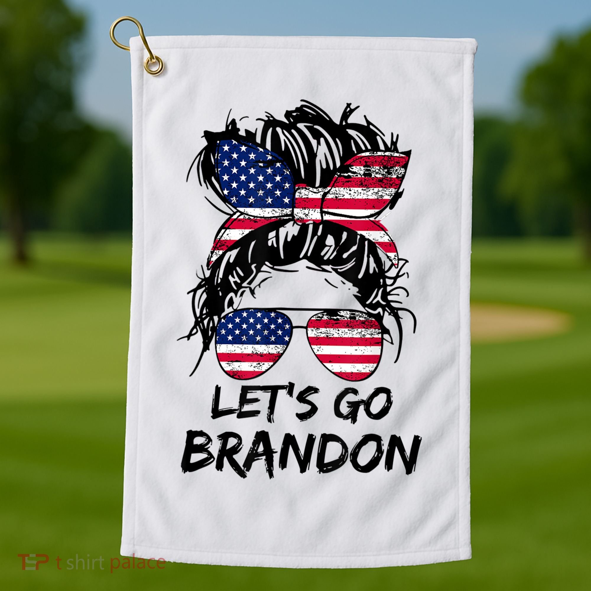 Let's Go Brandon, Lets Go Brandon Tees Golf Towel