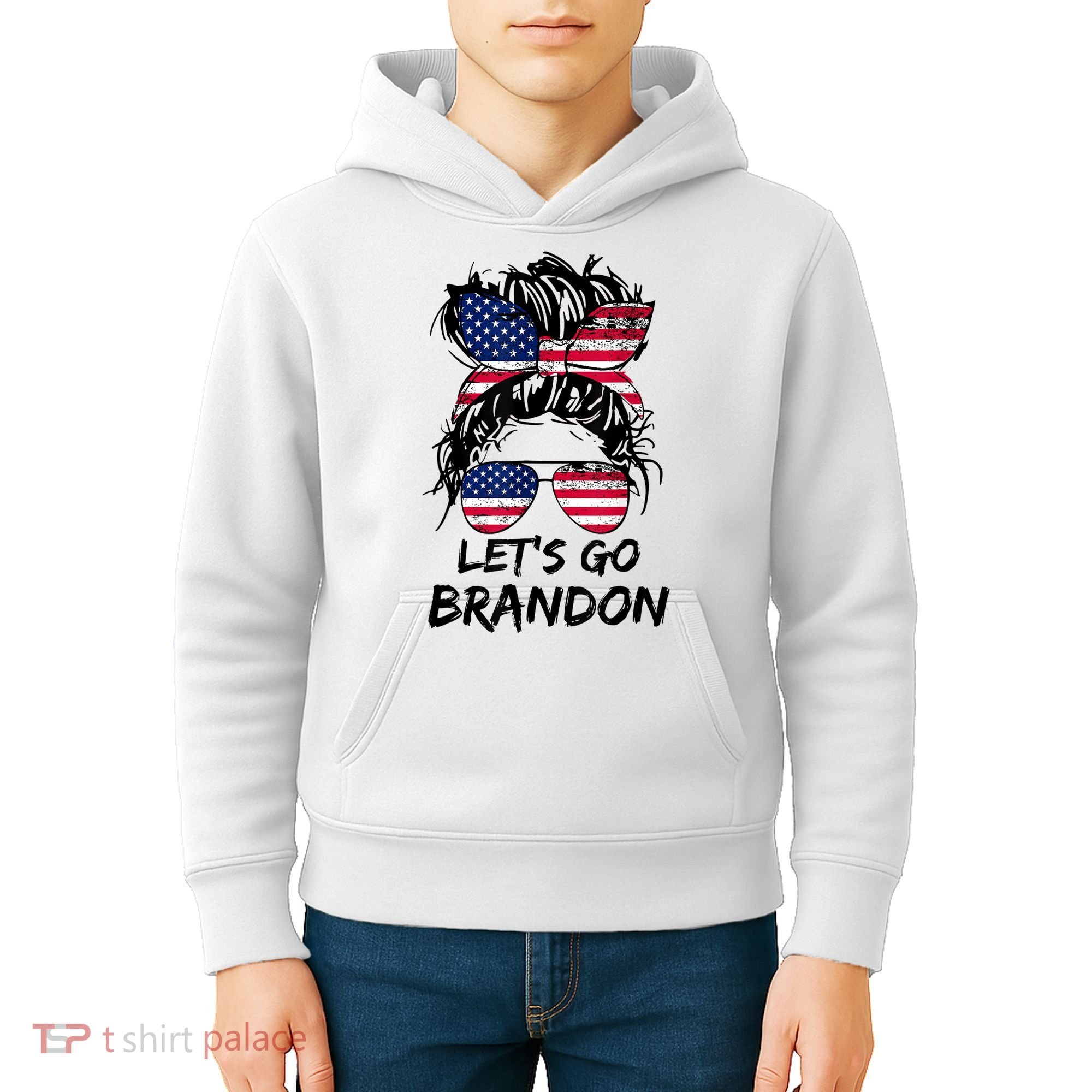 Let's Go Brandon, Lets Go Brandon Tees Kids Hoodie