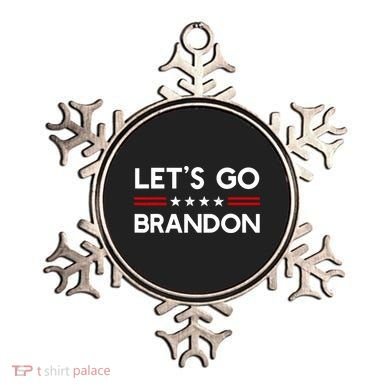 Let’S Go Brandon Conservative Us Flag Gift Ornament