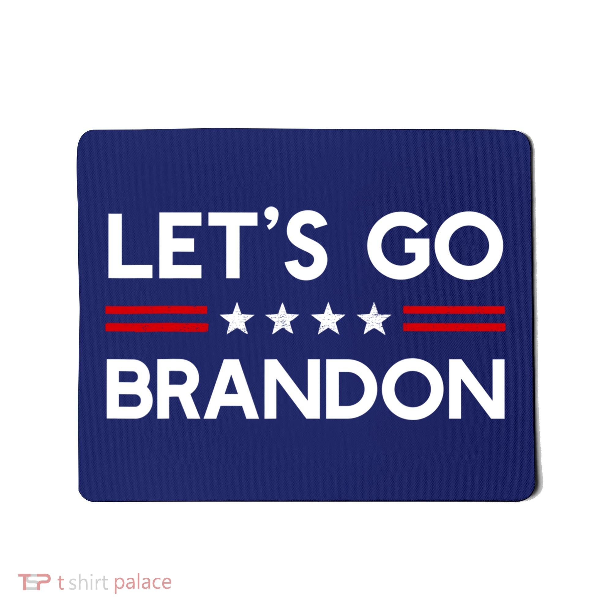 Let’S Go Brandon Conservative Us Flag Gift Mousepad