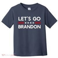 Let’S Go Brandon Conservative Us Flag Gift Toddler T-Shirt thumb 0