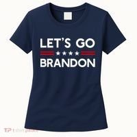 Let’S Go Brandon Conservative Us Flag Gift Women's T-Shirt thumb 0